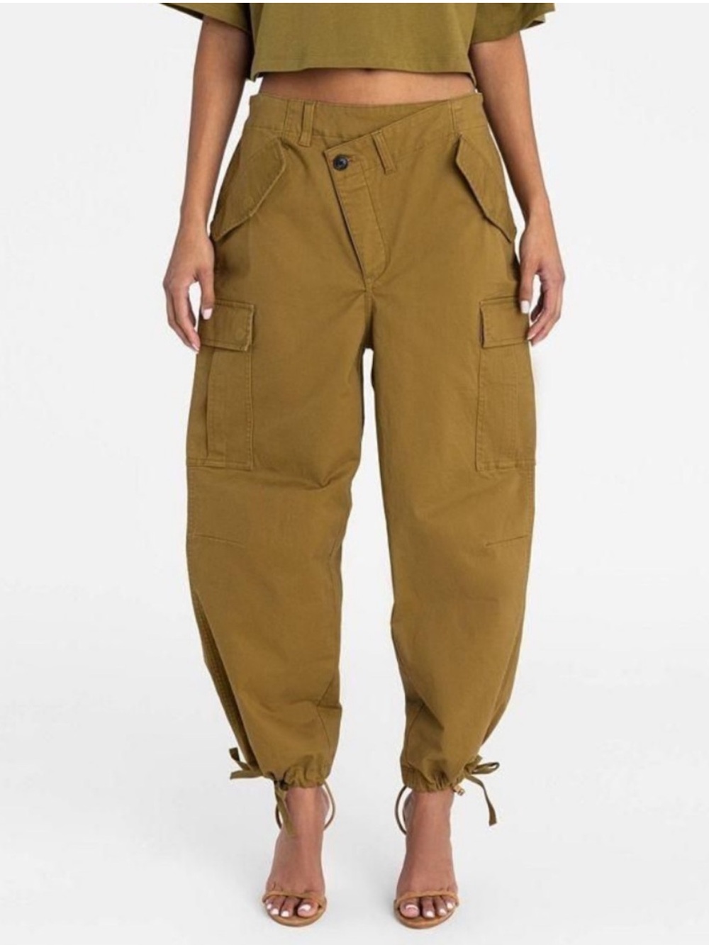 Target Olive Green Cargo Jogger Pants